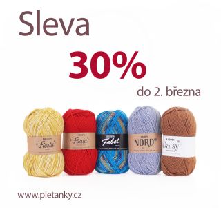 🎉 Čas na nové projekty! 🎉 Nechte se inspirovat a nakupte vybrané příze DROPS se slevou 30 %! ✨Fiesta – barevná radost pro...